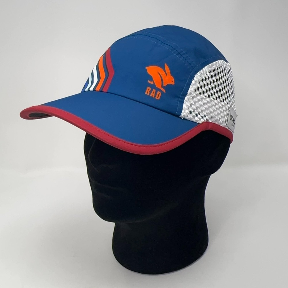 Boca Gear x Rad Running Hat Performance Lightweight Adjustable Moisture Wicking - Picture 2 of 6